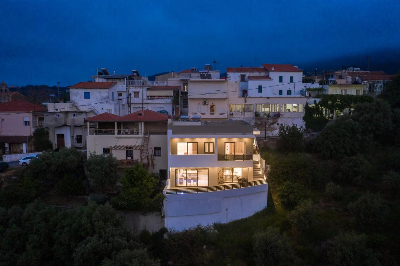 Kournás O-Cyanea Villa With Heated Pool מראה חיצוני תמונה
