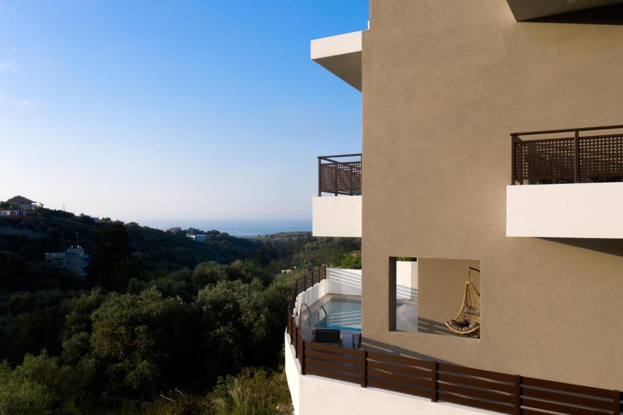 Kournás O-Cyanea Villa With Heated Pool מראה חיצוני תמונה