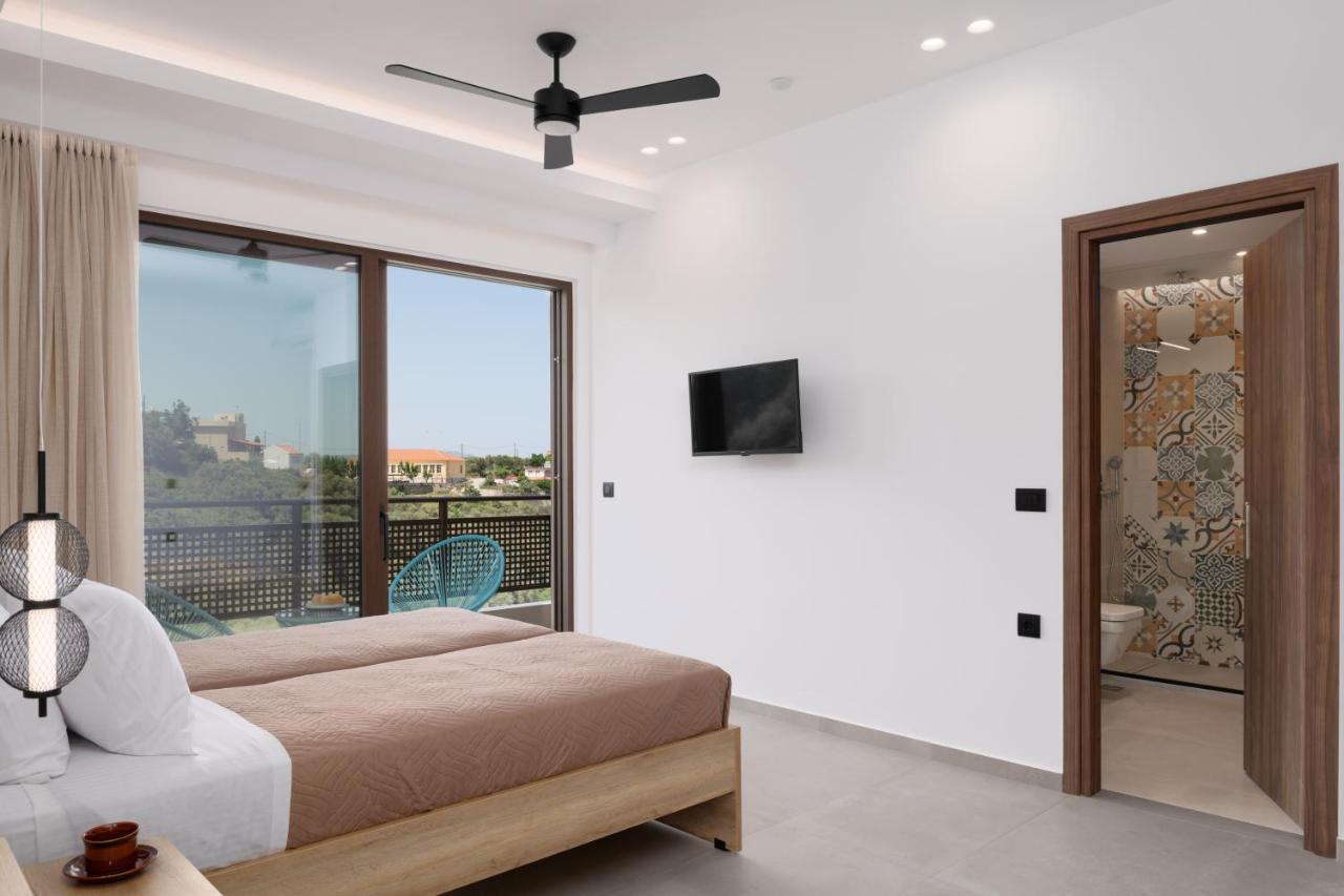 Kournás O-Cyanea Villa With Heated Pool מראה חיצוני תמונה