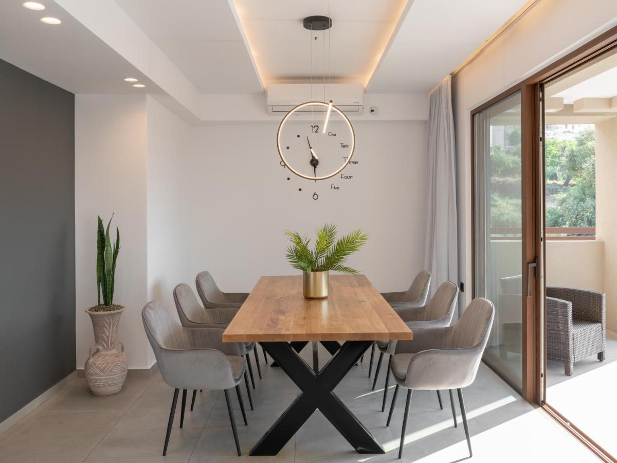 Kournás O-Cyanea Villa With Heated Pool מראה חיצוני תמונה