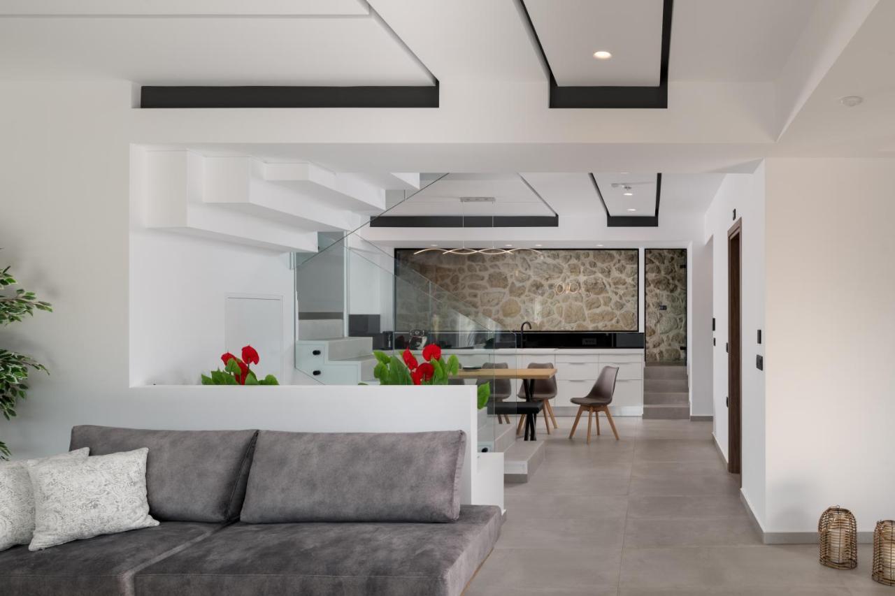 Kournás O-Cyanea Villa With Heated Pool מראה חיצוני תמונה