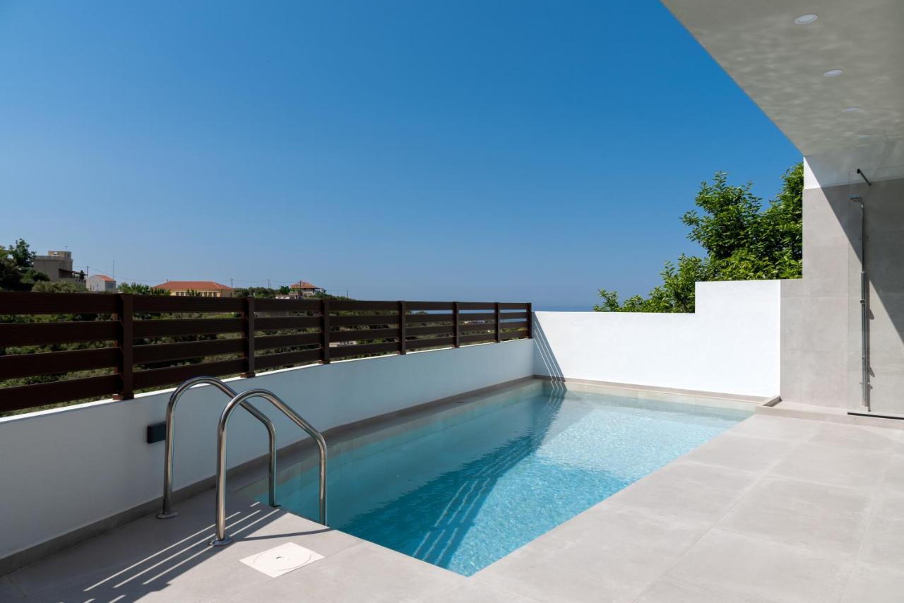 Kournás O-Cyanea Villa With Heated Pool מראה חיצוני תמונה