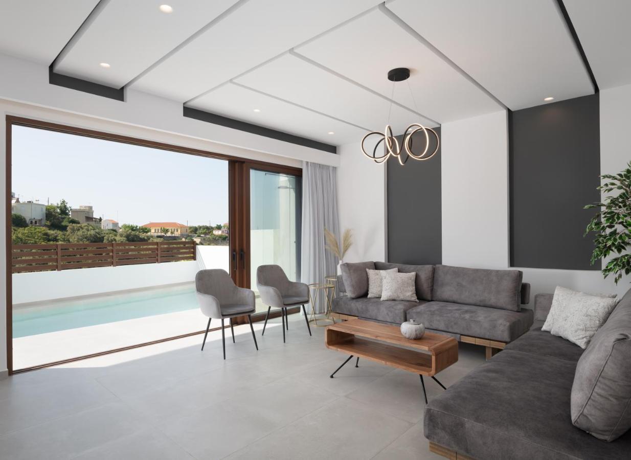 Kournás O-Cyanea Villa With Heated Pool מראה חיצוני תמונה