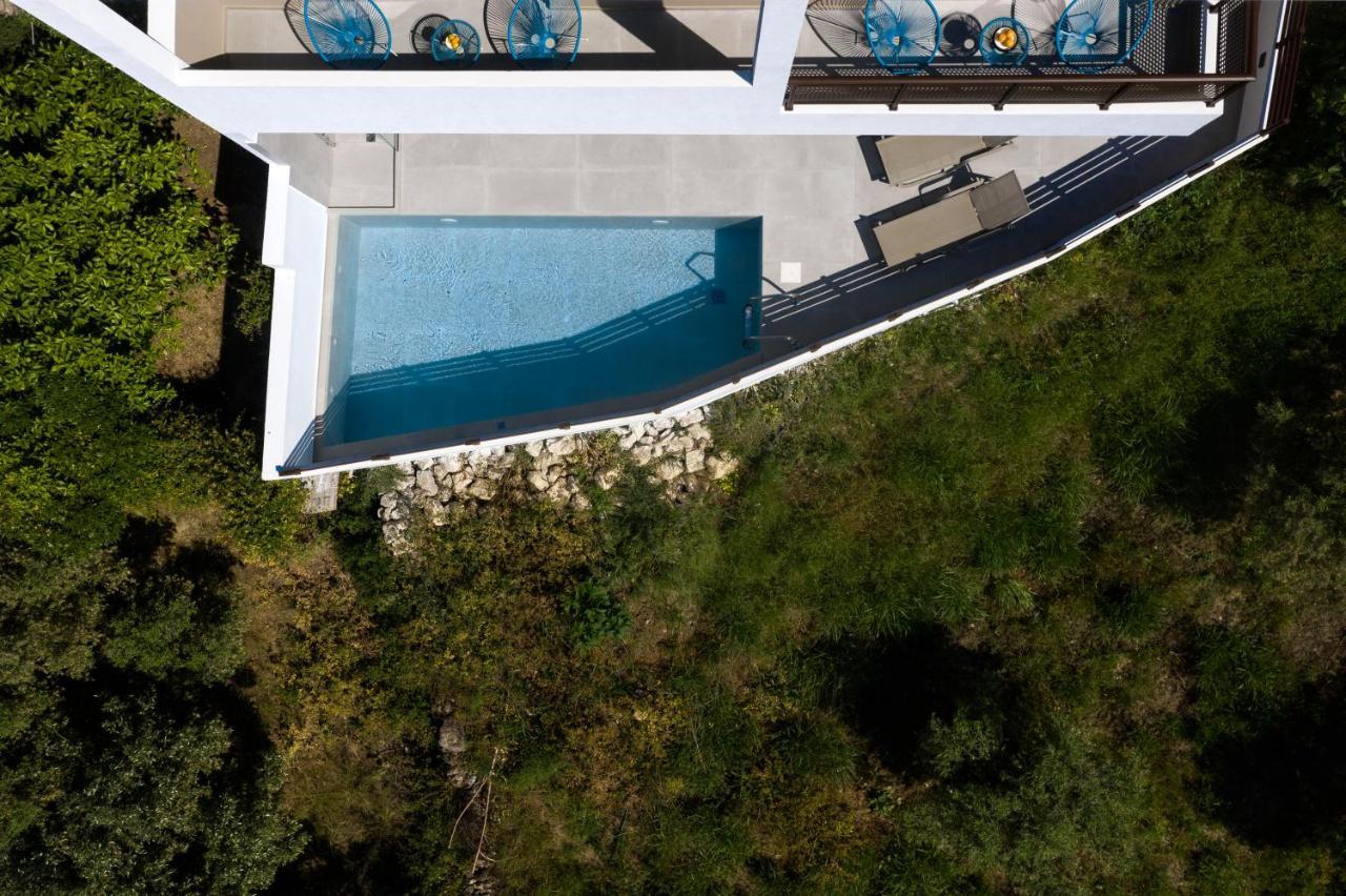 Kournás O-Cyanea Villa With Heated Pool מראה חיצוני תמונה